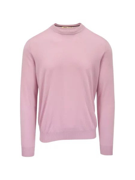 Pulover Maurizio Baldassari din cașmir roz