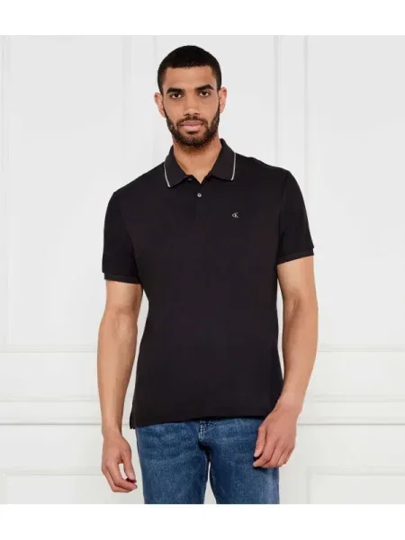 Calvin Klein Polo | Regular Fit negru
