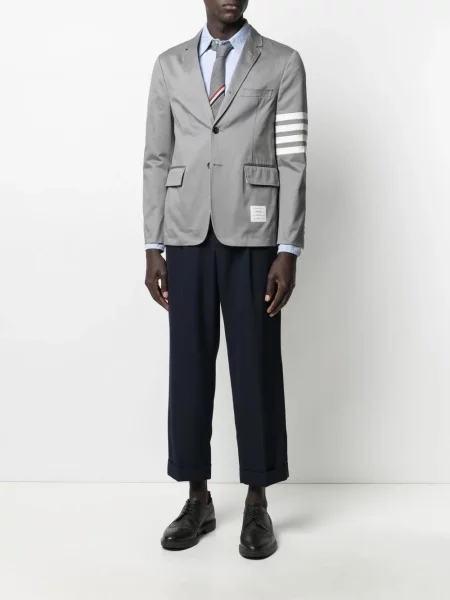 Marškiniai Thom Browne ruoželis mėlyna