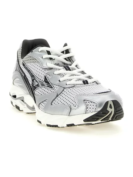 Sneakersy Mizuno skórzane szare