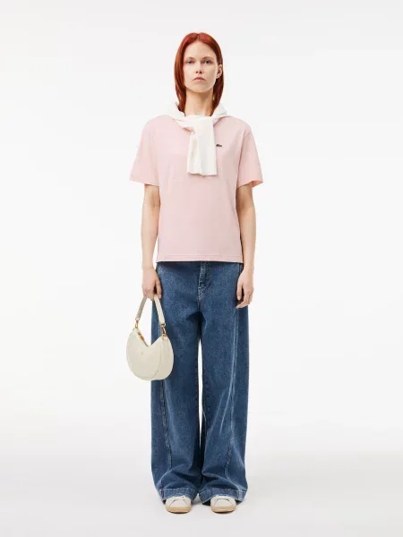Футболка Lacoste розовая