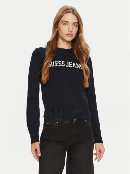 Guess Jeans Pulover albastru