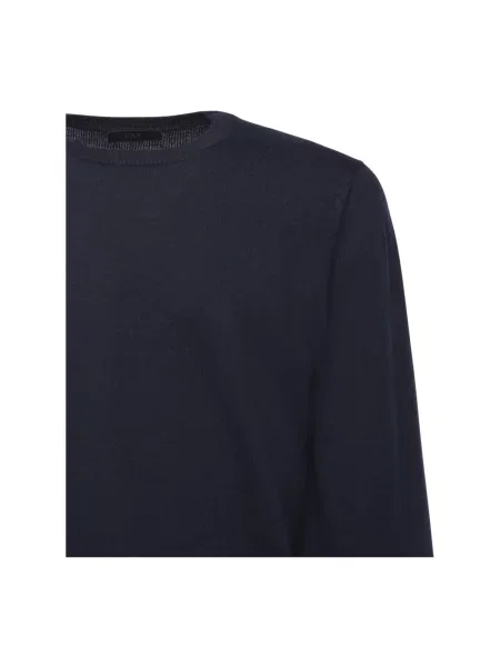 Sweter Fay wełniany niebieski