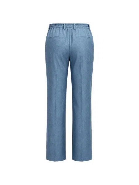 Pantaloni Eleventy cu cordon albastru