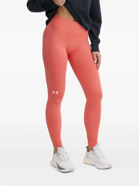 Leggings Under Armour cu imagine portocaliu