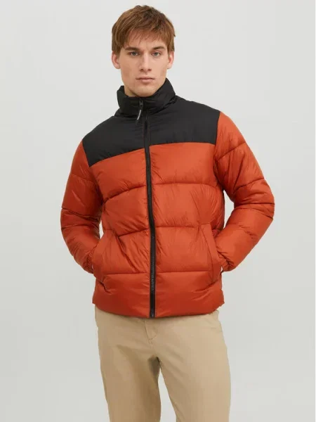 Jack & Jones Žieminė striukė oranžinė