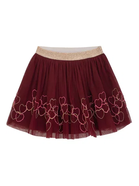 Danamade Suknja Märta zlatna / roza / bordo
