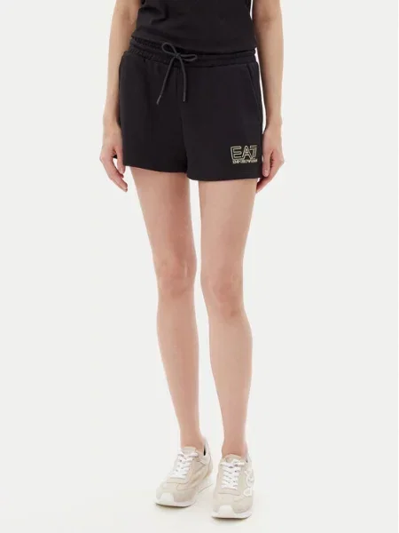 Emporio Armani Спортивні шорти чорний