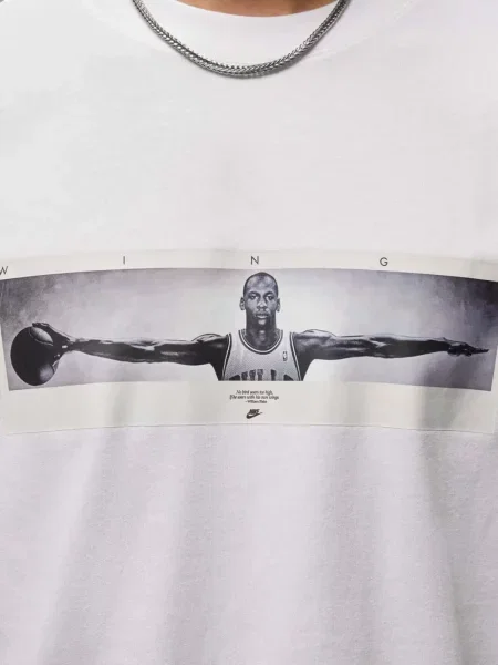 Sneakerși Nike cu imagine alb