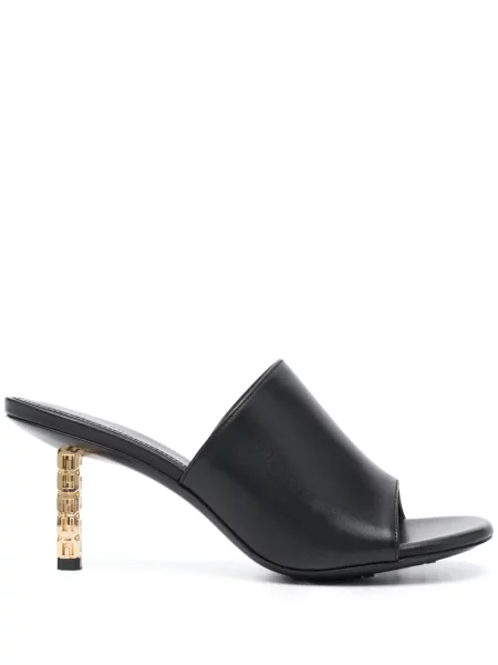 Papuci tip mules Givenchy din piele negru