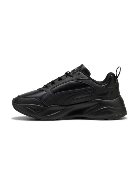 Sneakersy Puma skórzane czarne