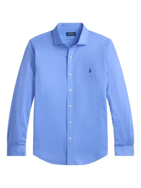 Șapcă Polo Ralph Lauren cu broderie din țesătură twill în carouri albastru
