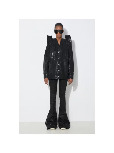Kurtka jeansowa Rick Owens czarna