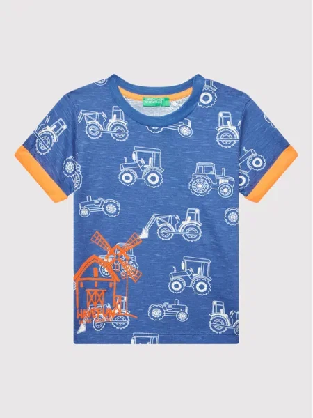 United Colors Of Benetton T-shirt plava