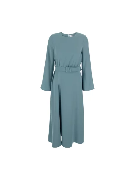 Sukienka midi Parosh elegancka do kolan niebieska