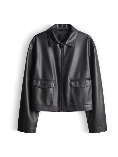 OPUS Geacă de primăvară-toamnă Josmica' negru