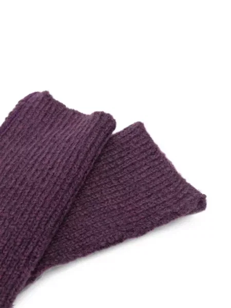 Mănuși Barbara Bologna tricotate violet