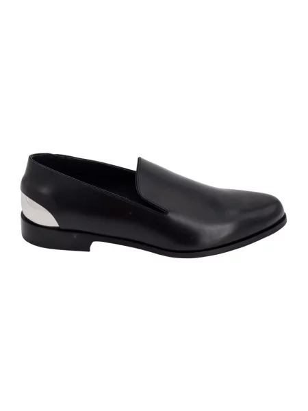 Półbuty Alexander Mcqueen z logo czarne