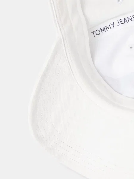 Czapka z daszkiem Tommy Jeans biała