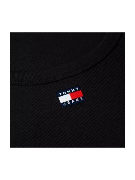 Tricou Tommy Jeans negru