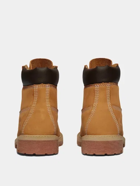 Шкіряні Дитячі Черевики Timberland TIMBERLAND PREMIUM жовтий