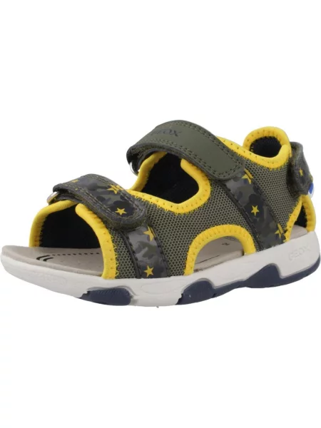 Sandały GEOX B SANDAL MULTY BOY zielony