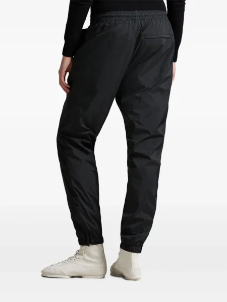 Șapcă Polo Ralph Lauren de mătase cu broderie cu dungi negru