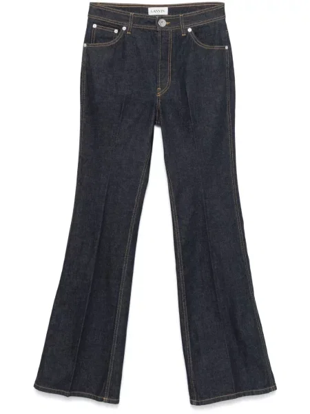 Blugi evazați Lanvin albastru