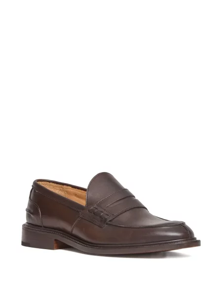 Pantofi loafer Tricker's din piele maro