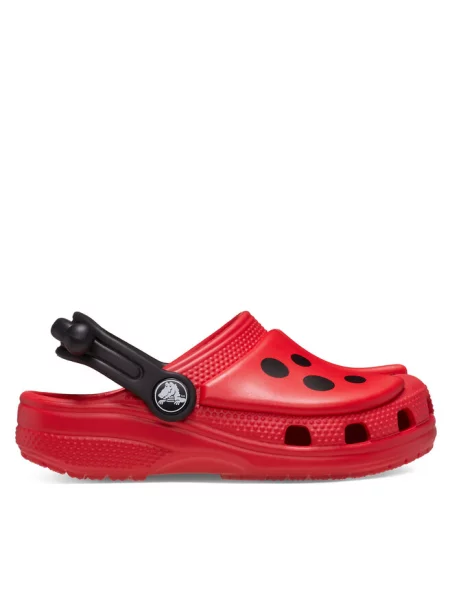 Klapki Crocs czerwone