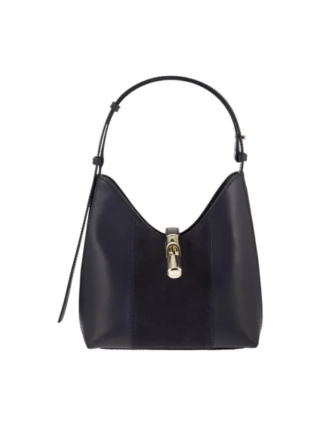 Torebka hobo Furla skórzana brązowa