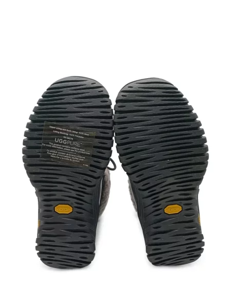 Боти Ugg с връзки с дантела черно