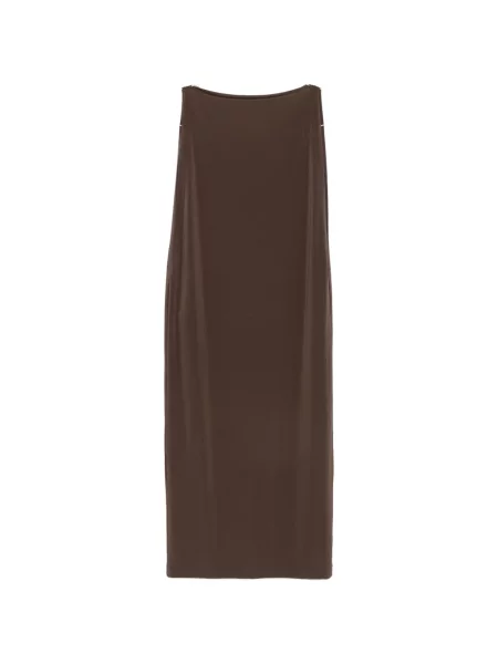 Rochie Issey Miyake fără mâneci maro