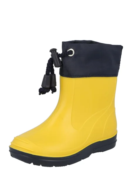 BECK Cizme de cauciuc bleumarin galben