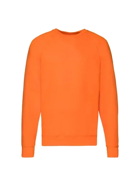 Mikina s kapucí Fruit Of The Loom oranžová