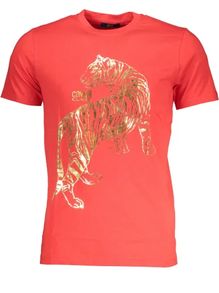 Tricou Cavalli Class scurt roșu