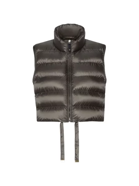 Matlasat vestă Max Mara cu cordon verde