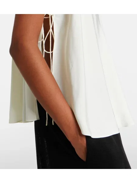 Top Alaïa alb