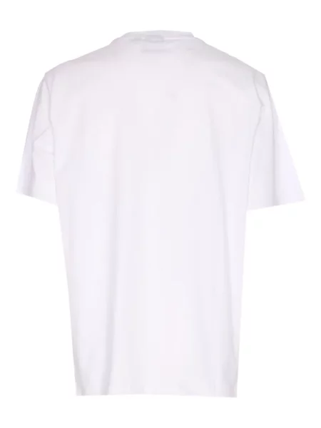 Tricou Daily Paper cu imagine alb