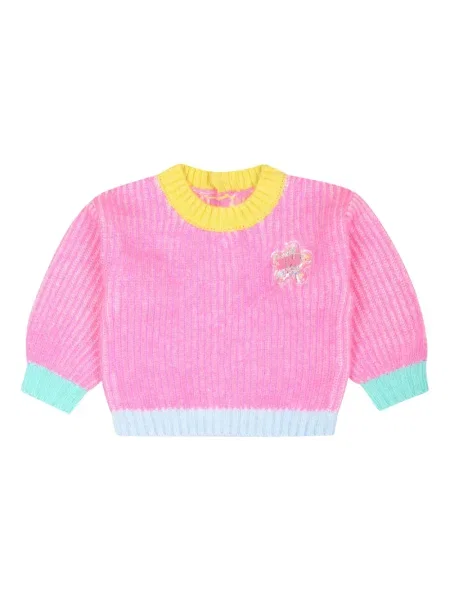Sweter dziecięcy Billieblush różowy