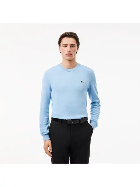 Lacoste светр чоловічий Regular Fit блакитний