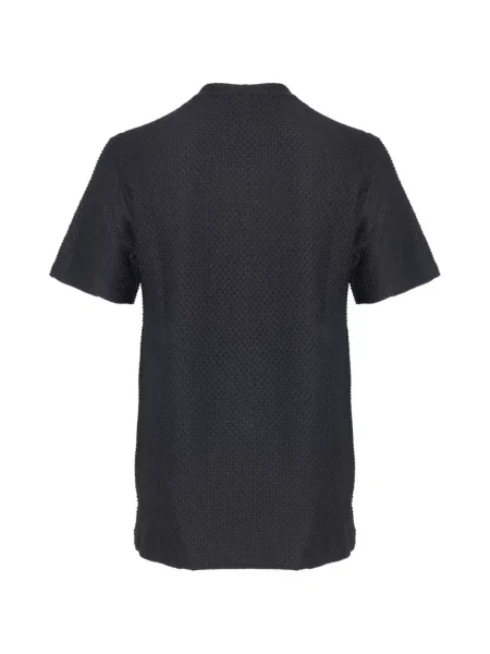 Πλεκτή μπλούζα Emporio Armani μαύρο