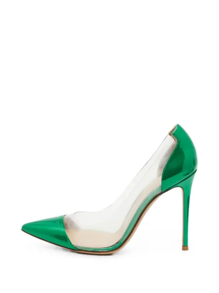 Pantofi cu toc Gianvito Rossi verde