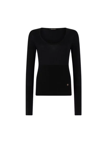 Sweter Roberto Cavalli czarny