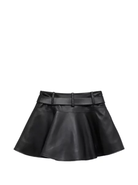 Cu centură fusta mini Loewe evazată negru