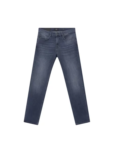 Jeansy 7 For All Mankind niebieskie