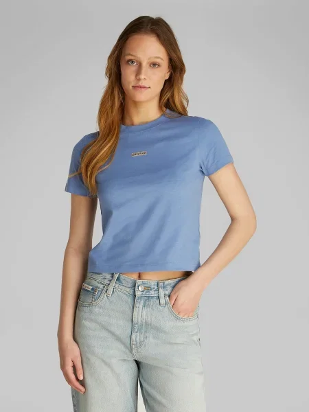 Calvin Klein Jeans kratka majica modra