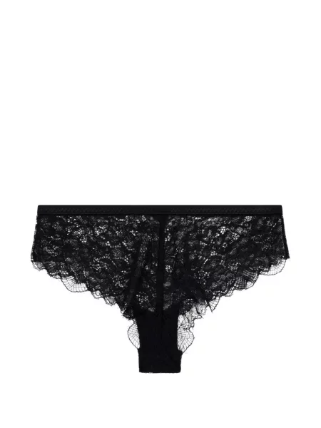 Chiloți briefs Love Stories din dantelă negru
