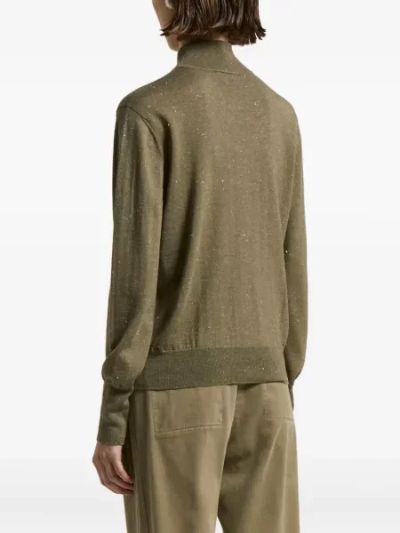 Cardigan Peserico lung verde