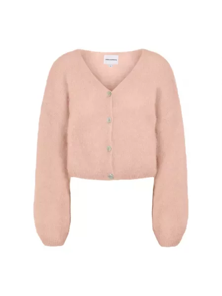 Moherowy kardigan American Dreams pomarańczowy